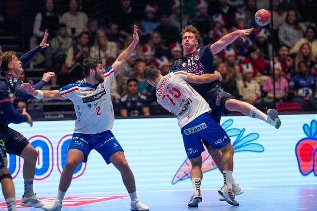 Handball, Golden League Norway Faroe Islands Trondheim 20251101 The Golden League handball match between Norway and the Faroe Islands in Trondheim Spektrum Photo Erik Flaaris Johansen NTB Trondheim Norway EDITORIAL USE ONLY RESTRICTED USE FOR BETTING COMPANIES  Copyright: xErikxFlaarisxJohansenx xNTBx