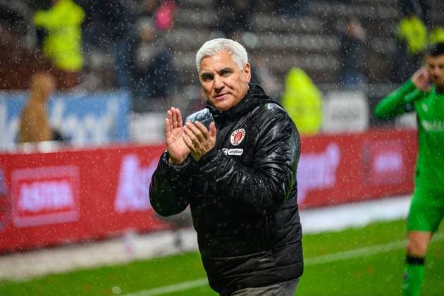 Fußball I Herren I Saison 2025-2026 I Bundesliga I 9. Spieltag I FC St. Pauli - Borussia Mönchengladbach I 01.11.2025 Andreas Bornemann (Geschäftsleiter FC St. Pauli) Hamburg Millerntor-Stadion Hamburg Deutschland Copyright: xLobecax xHenningxRohlfsx