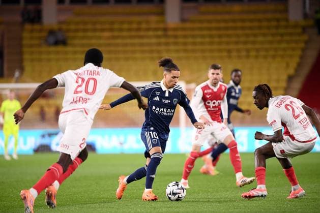 AS Monaco v Paris FC - Ligue 1 McDonald s 2025 2026 10 Ilan KEBBAL (pfc) during the Ligue 1 match between Monaco and Paris FC at Stade Louis II on November 1, 2025 in Monaco, Monaco. Monaco Monaco  Copyright: xFEPx 776407946