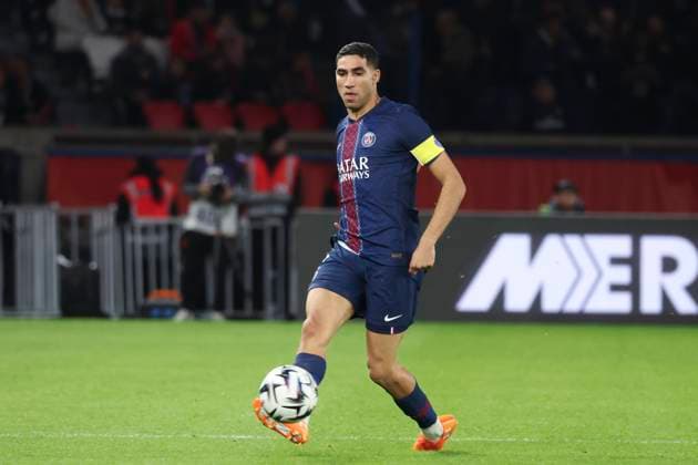 FOOTBALL : Paris Saint Germain Vs OGC Nice - Ligue 1 - 01 11 2025 Achraf Hakimi (PSG) ParisFrance  Copyright: xMichaelxBaucherx
