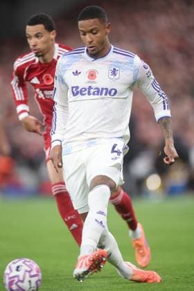Liverpool v Aston Villa 01 November 2025, Liverpool - Premier League Football - Liverpool v Aston Villa. Ezri Konsa of Aston Villa (photo by Daniel Chesterton) Liverpool UK Copyright: xDanielxChestertonxOffside