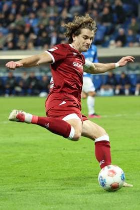 01.11.2025, xrekx, Fussball 2.Bundesliga, SV Darmstadt 98 - Arminia Bielefeld v.l. Mael Corboz (Arminia Bielefeld) (DFL DFB REGULATIONS PROHIBIT ANY USE OF PHOTOGRAPHS as IMAGE SEQUENCES and or QUASI-VIDEO) Darmstadt
