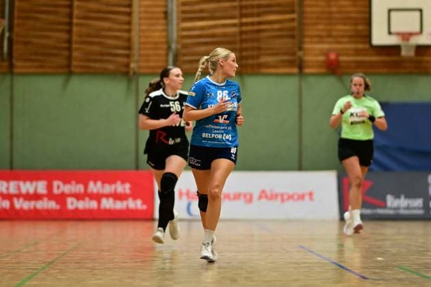 Handball I Frauen I Saison 2025-2026 I 3. Liga Nord I 7. Spieltag I SV Henstedt-Ulzburg - SV Todesfelde I 01.11.2025 Nina Eggeling (86, SV Todesfelde) Henstedt-Ulzburg Alstergymnasium Henstedt-Ulzburg Schleswig Holstein Deutschland Copyright: xLobeca FelixxSchlikisx