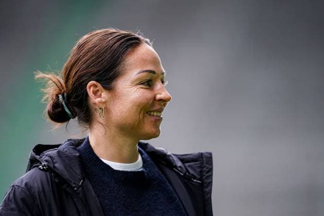 Switzerland: AXA Women s Super League 2025 26, FC St. Gallen 1879 - FC Zürich, kybunpark, St. Gallen: Vanessa Bernauer Koordinatorin FC Zurich *** Switzerland AXA Womens Super League 2025 26, FC St Gallen 1879 FC Zurich, kybunpark, St Gallen Vanessa Bernauer Sports Coordinator FC Zurich Copyright: xDanielaxPorcellix