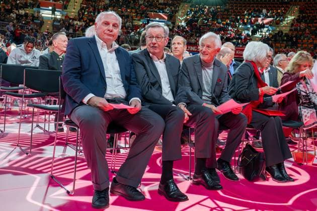 Uli Hoeness Aufsichtsratsmitglied FC Bayern Muenchen eV sowie Ehrenpraesident des FC Bayern, Jahreshauptversammlung des FC Bayern Muenchen eV, 2025, 02.11.2025 Muenchen Bayern Deutschland
