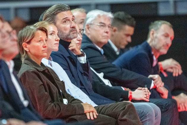 , GER, FC Bayern Muenchen, Fussball, Bundesliga, Jahreshauptversammlung FC Bayern Muenchen eV 2025, 02.11.2025, DFL DFB REGULATIONS PROHIBIT ANY USE OF PHOTOGRAPHS AS IMAGE SEQUENCES AND OR QUASI-VIDEO, GER, FC Bayern Muenchen, Fussball, Bundesliga, Jahreshauptversammlung FC Bayern Muenchen eV 2025, 02.11.2025 Muenchen Copyright: xEibner-Pressefotox EP_EER