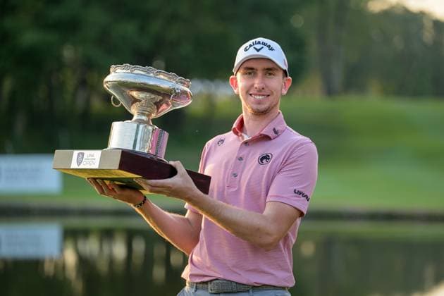 Golf, Hongkong Open, Sieger Tom McKibbin November 2, 2025, Hong Kong, Hong Kong, China: Hong Kong Open Golf Final Round, Hong Kong Golf Club Fanling, Hong Kong, China. Time McKibbin from Northern Ireland wins the Hong Kong Open Golf Hong Kong China - ZUMAr144 20251102_zap_r144_003 Copyright: xJaynexRussellx