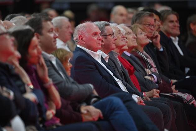 Uli HOENESS (Höness,Ehrenpraesident Bayern Muenchen), Jahreshauptversammlung 2025 des FC Bayern Muenchen e.V. am 02.11.2025, Rudi Sedlmayer Halle. Â