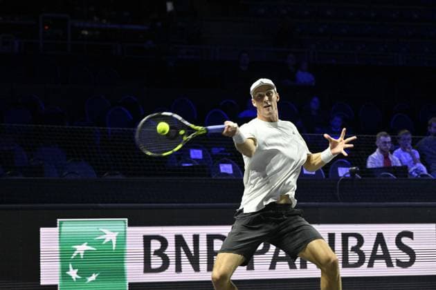 Open de Moselle 2025 - Tennis - ATP, Tennis Herren - Open de Moselle 2025 - 02 11 2025 - Jan Choinski - Angleterre MetzFrance  Copyright: xChryslenexCaillaudx xPznewsx