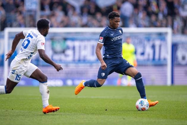 02.11.2025, 2. Bundesliga, 11. Spieltag, VfL Bochum 1848 - 1. FC Magdeburg, Farid Alfa-Ruprecht (VfL Bochum 1848), Bochum Vonovia Ruhrstadion NRW Deutschland xRHR-FOTO DEx Copyright: DennisxEwert RHR-FOTOx RHR-FOTO DE