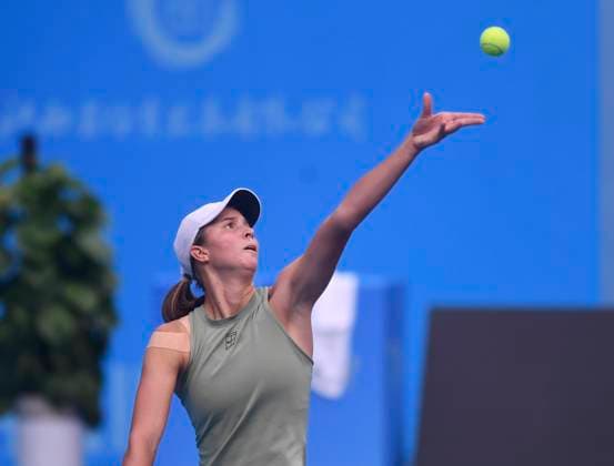 JIUJIANG, CHINA - NOVEMBER 02: Lilli Tagger of Austria returns a shot in the Women s Singles Final match against Anna Blinkova on day 7 of 2025 Jiangxi Open at Jiujiang International Tennis Center on November 2, 2025 in Jiujiang, Jiangxi Province of China.  Copyright: xVCGx 111601372073