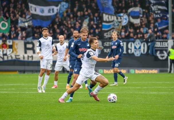 Deutschland: 3. Liga 2025 26, 13. Spieltag - TSG Hoffenheim II vs SV Waldhof Mannheim, Dietmar-Hopp-Stadion (Sinsheim): Sinsheim Dietmar-Hopp-Stadion Baden-Württemberg Deutschland Copyright: xBenedictxChristx