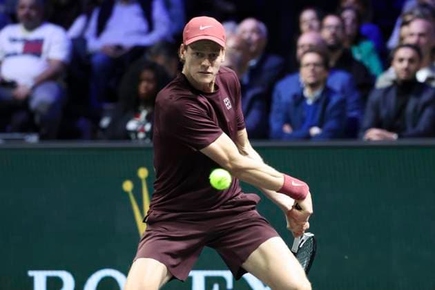 TENNIS : Rolex Paris Masters - Finale - 02 11 2025 Felix Auger-Aliassime (CAN) Vs Jannik Sinner (ITA) ParisFrance  Copyright: xMichaelxBaucherx