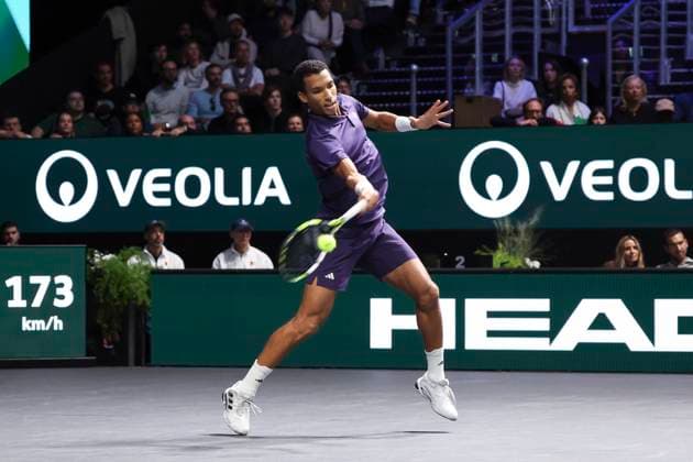 TENNIS : Rolex Paris Masters - Finale - 02 11 2025 Felix Auger-Aliassime (CAN) Vs Jannik Sinner (ITA) ParisFrance  Copyright: xMichaelxBaucherx