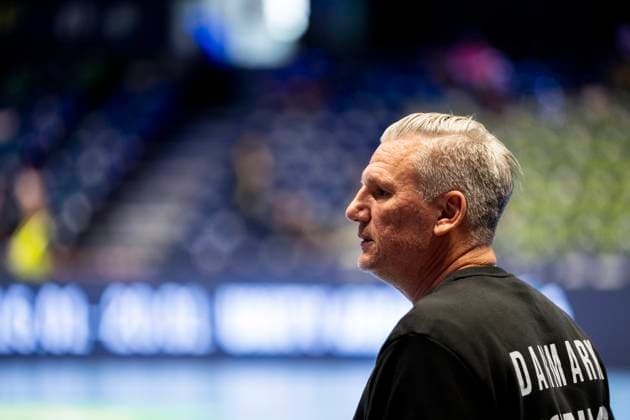 Handball, Golden League Denmark Faeroyene 39 24 Trondheim, Norway 20251102 Denmarks coach Nikolaj Jacobsen during the Golden League handball match between Denmark and Faeroyene in Trondheim Spektrum Photo Ole Martin Wold NTB Trondheim Norway EDITORIAL USE ONLY RESTRICTED USE FOR BETTING COMPANIES  Copyright: xOlexMartinxWoldx xNTBx