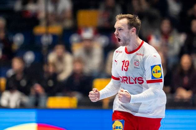Handball, Golden League Denmark Faeroyene 39 24 Trondheim, Norway 20251102 Denmarks Mathias Gidsel during the Golden League handball match between Denmark and Faeroyene in Trondheim Spektrum Photo Ole Martin Wold NTB Trondheim Norway EDITORIAL USE ONLY RESTRICTED USE FOR BETTING COMPANIES  Copyright: xOlexMartinxWoldx xNTBx