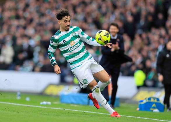 Celtic v Rangers Premier Sports Cup Sebastian Tounekti of Celtic on the ball during the Premier Sports Cup Semi-Final match between Celtic and Rangers at Hampden Park, Glasgow UK Newspapers OUT Copyright: xFredxPalmerx FIL-22443-0127