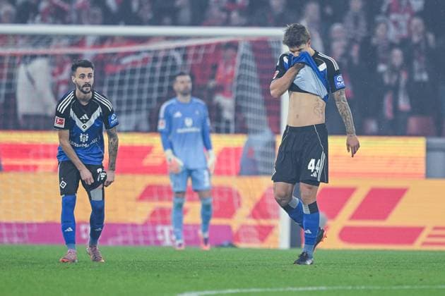02.11.2025, Fussball, 1. Bundesliga, 6. Spieltag Saison 2025 2026, 1.FC Köln - Hamburger SV, Luka Vuskovic (Hamburger SV) xRHR-FOTO TKx Copyright: RHR-FOTOx RHR-FOTO TK