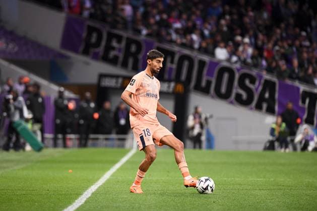 Toulouse FC v Havre AC - Ligue 1 McDonald s 18 Yanis ZOUAOUI (hac) during the Ligue 1 McDonald s match between Toulouse FC and Havre AC at Stadium de Toulouse on November 2, 2025 in Toulouse, France. Toulouse France  Copyright: xFEPx 776348187