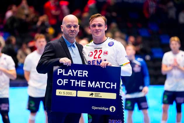 Handball, Golden League Norway Netherlands Trondheim 20251102 The Golden League handball match between Norway and the Netherlands in Trondheim Spektrum Photo Ole Martin Wold NTB Trondheim Norway EDITORIAL USE ONLY RESTRICTED USE FOR BETTING COMPANIES  Copyright: xOlexMartinxWoldx xNTBx