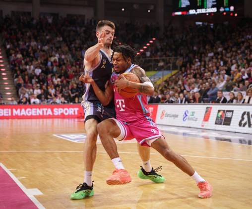 Zachery Cooks Telekom Baskets Bonn vs. ALBA Berlin 6. Speiltag - Saison 2025 26