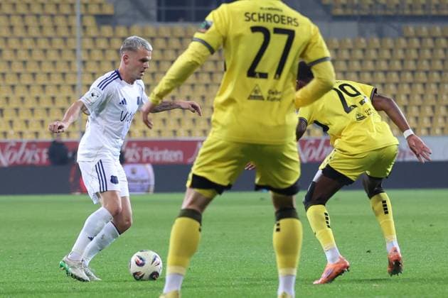 02.11.2025, xrekx, Fussball 3.Liga, Alemannia Aachen - 1.FC Saarbrücken v.l. Florian Pick (1.FC Saarbruecken) (DFL DFB REGULATIONS PROHIBIT ANY USE OF PHOTOGRAPHS as IMAGE SEQUENCES and or QUASI-VIDEO) Aachen