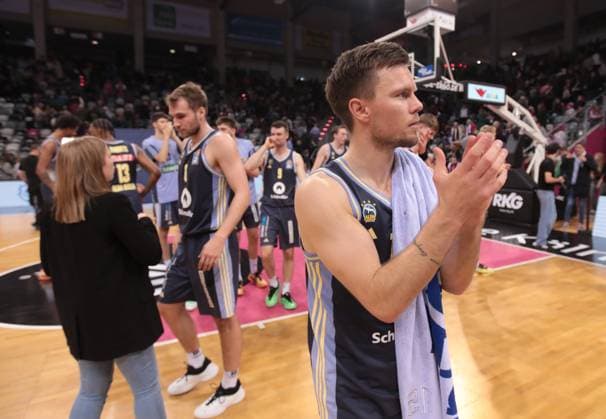 Martin Hermannsson (Alba), Telekom Baskets Bonn vs Alba Berlin, easyCredit BBL, 6. Spieltag, Bonn, 02.11.2025.