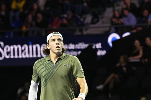 Open de Moselle 2025 - Tennis - ATP, Tennis Herren - Open de Moselle 2025 - 02 11 2025 - Arthur Cazaux - France MetzFrance  Copyright: xChryslenexCaillaudx xPznewsx