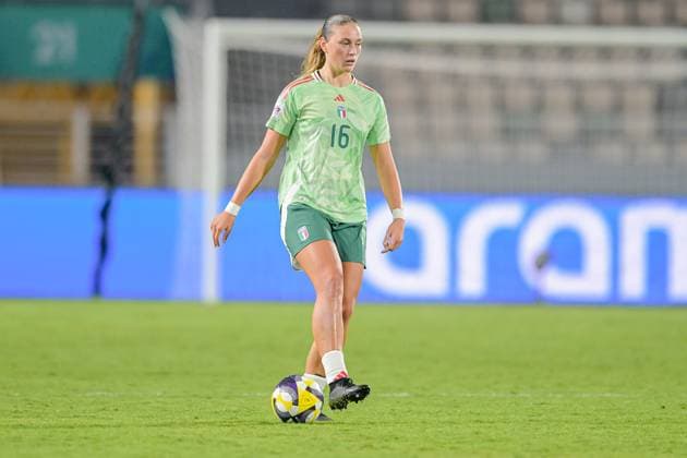 16 Bressan (Defender) of Italy U-17 is in action during the FIFA U-17 Women s World Cup Morocco 2025 quarter-final match between Mexico and Italy in Rabat, Morocco, on November 2, 2025, at the Olympic Stadium  Copyright: xAndreaxAmato IPAxSportx xipa-agency.netx xx IPA_67418540 IPA_Agency_IPA67418540