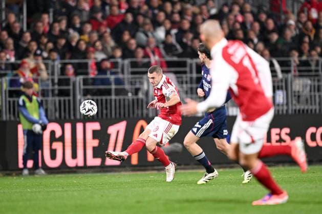 Stade Brestois 29 v Olympique Lyonnais - Ligue 1 McDonald s 05 Brendan CHARDONNET (sb29) during the Ligue 1 McDonald s match between Stade Brestois 29 and Olympique Lyonnais at Stade Francis Le Ble on November 2, 2025 in Brest, France. Brest France  Copyright: xFEPx 776348191