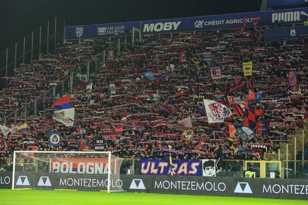 Bologna s supporters during Parma Calcio vs Bologna FC, Italian soccer Serie A match in Parma, Italy, November 02 2025  Copyright: xLorenzoxCattani IPAxSportx xipa-agency.netx xx IPA_67422014 IPA_Agency_IPA67422014