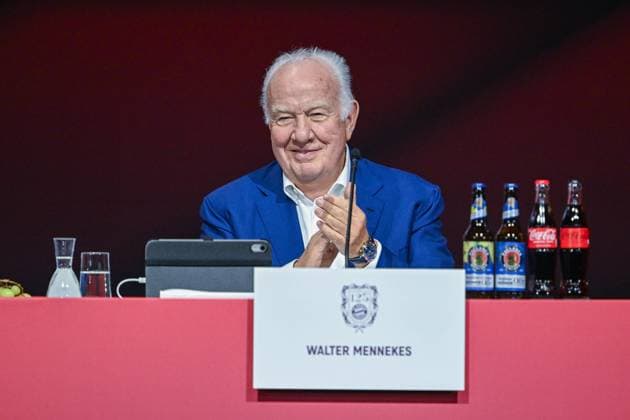 Jahreshauptversammlung des FC Bayern München - Bayer 04 Leverkusen am 02.11.2025 im BMW Park in Muenchen Walter Mennekes Vizepraesident (Muenchen )