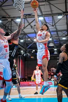 Barmer 2. Basketball Bundesliga ProA: Rheinstars Köln vs. Bozic Estriche Knights Kirchheim, 02.11.2025 Timothy Nehemiah Davis (RheinStarsKöln 11), Barmer 2. Basketball Bundesliga ProA: Rheinstars Köln vs. Bozic Estriche Knights Kirchheim am 02.11.2025 in der Motorworld Köln in Koeln (Nordrhein-Westfalen) Copyright: xBEAUTIFULxSPORTS Mueller-Laschetx