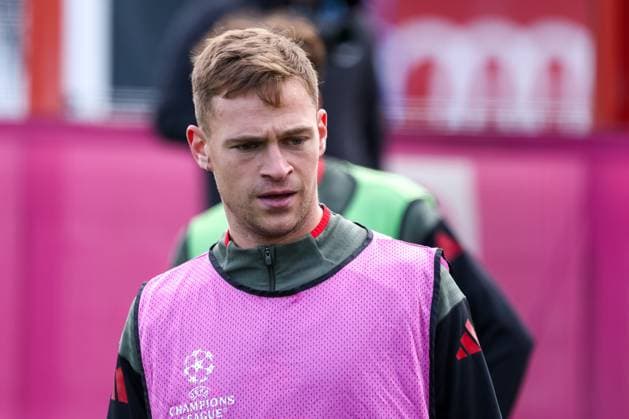 Joshua Kimmich (FC Bayern Muenchen, 06), GER, Abschlusstraining, FC Bayern Muenchen, Fussball, UEFA Champions League, Liga-Phase, 4. Spieltag, Saison 2025 2026, 03.11.2025, GER, Abschlusstraining, FC Bayern Muenchen, Fussball, UEFA Champions League, Liga-Phase, 4. Spieltag, Saison 2025 2026, 03.11.2025 Muenchen Copyright: xEibner-Pressefoto JennixMaulx EP_JML