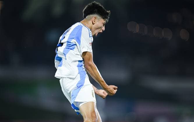 Fussball, Junioren U 17 WM 2025 Vorrunde 03.11.2025 Gruppe D Argentinien - Belgien JUBEL Argentinien; Torschuetze zum 1-0 Ramiro Tulian