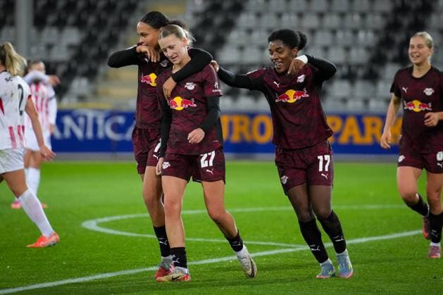 Fussball, Google Pixel Frauen-Bundesliga, 8 .Spieltag, 2025 2026, SC Freiburg vs. RB Leipzig, 03.11.2025, Dreisamstadion, Freiburg,: Marlene Müller (RB Leipzig ,27) Freiburg Dreisamstadion Baden-Württemberg Deutschland Copyright: xFINLEYxMÖRCHx