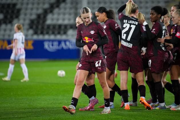 Fussball, Google Pixel Frauen-Bundesliga, 8 .Spieltag, 2025 2026, SC Freiburg vs. RB Leipzig, 03.11.2025, Dreisamstadion, Freiburg,: Marlene Müller (RB Leipzig ,27) Freiburg Dreisamstadion Baden-Württemberg Deutschland Copyright: xFINLEYxMÖRCHx