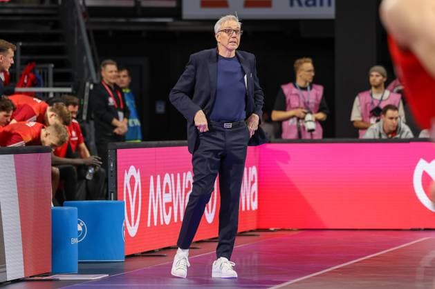 Gordon Herbert (FC Bayern Basketball, Cheftrainer), GER, FC Bayern Basketball vs. MLP Academics Heidelberg, Basketball, easycredit Basketball Bundesliga, 6. Spieltag, Saison 2025 2026, 03.11.2025, GER, FC Bayern Basketball vs. MLP Academics Heidelberg, Basketball, easycredit Basketball Bundesliga, 6. Spieltag, Saison 2025 2026, 03.11.2025 Muenchen Copyright: xEibner-Pressefoto JennixMaulx EP_JML