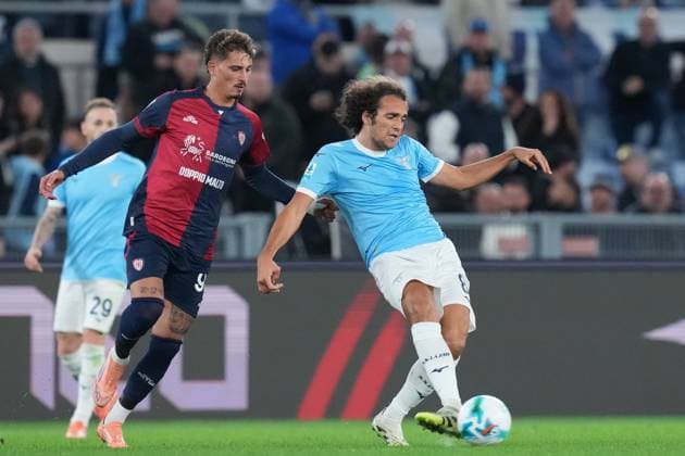 Lazio™s Matteo Guendouzi during the Serie A EniLive soccer match between Lazio and Cagliari at the Rome s Olympic stadium, Italy - Monday November 03, 2025 - Soccer ( Photo by Alfredo Falcone LaPresse )  Copyright: xAlfredoxFalcone LaPressex