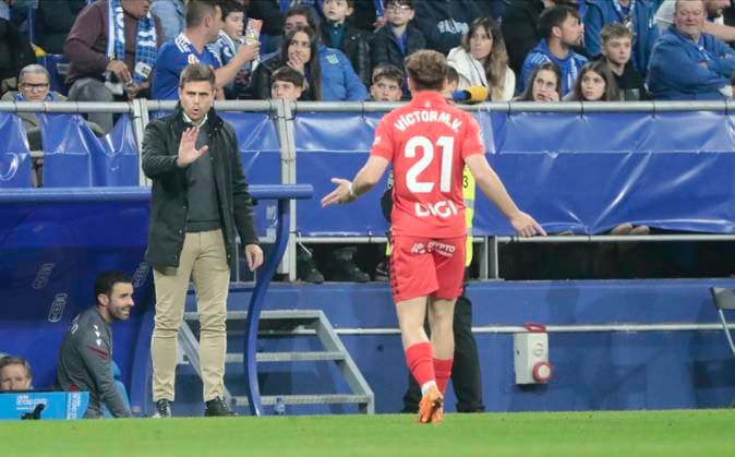 Spanish La Liga EA Sports soccer match Real Oviedo vs Osasuna at Carlos Tartiere Stadium in Oviedo, Asturias, Spain. 03 November 2025 900 Cordon Press  900 CordonxPress LOF - Real Oviedo vs Osasuna