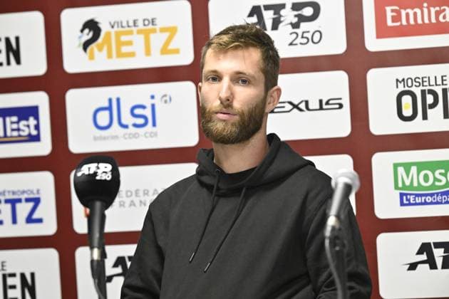 Open de Moselle 2025 - Tennis - ATP, Tennis Herren - Open de Moselle 2025 - 03 11 2025 - Corentin Moutet - France MetzFrance  Copyright: xChryslenexCaillaudx xPznewsx