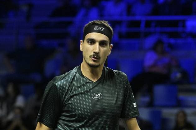 Open de Moselle 2025 - Tennis - ATP, Tennis Herren - Open de Moselle 2025 - 03 11 2025 - Lorenzo Sonego - Italie MetzFrance  Copyright: xChryslenexCaillaudx xPznewsx
