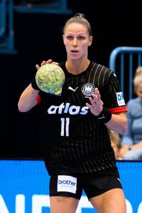 Gummersbach: Handball Frauen EM-Qualifikation, Deutschland - Nordmazedonien Xenia Smits (Deutschland) Gummersbach Schwalbe Arena Deutschland