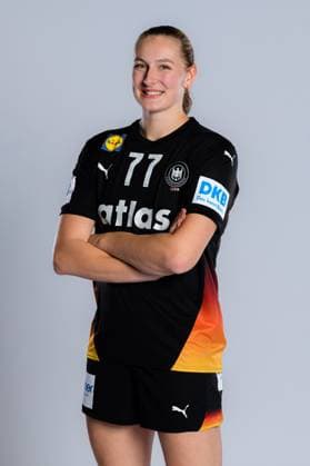 Gummersbach: Handball Frauen Deutschland - Fotoshooting Viola Leuchter (Deutschland) Gummersbach Schwalbe Arena Deutschland