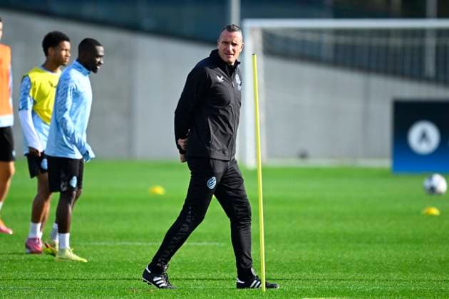 Club Brugge v Barcelona - UEFA Champions League Media Activities 04 11 2025 WESTKAPELLE, BELGIUM - NOVEMBER 04 : Hayen Nicky head coach of Club Brugge pictured during a training session ahead of the UEFA Champions League 2025 26 League Phase MD4 match between Club Brugge and Barcelona on November 4, 2025 in Westkapelle, Belgium, 04 11 2025 Westkapelle Belgium  Copyright: xTomasxSiskx