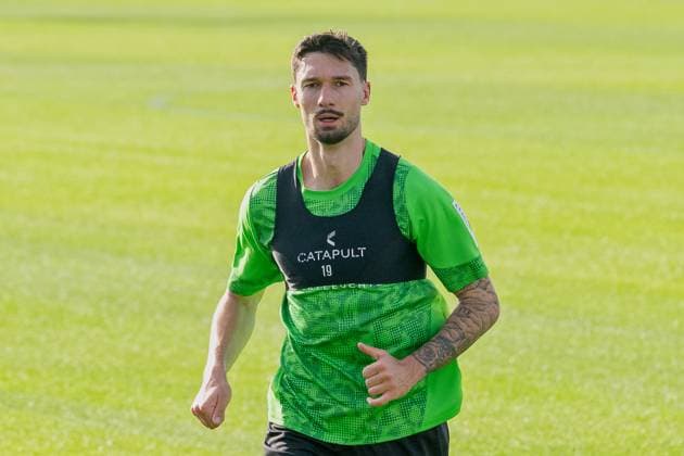 04.11.2025, Fussball: 1. Bundesliga, Saison 2025 2026, öffentliches Training, Borussia Moenchengladbach auf dem Trainingsgelände am Borussia Park. Tim Kleindienst (Borussia Moenchengladbach, 11) im Einzeltraining. Foto: Kirchner-Media Thomas Haesler Copyright: xKirchner-Media ThomasxHaeslerx