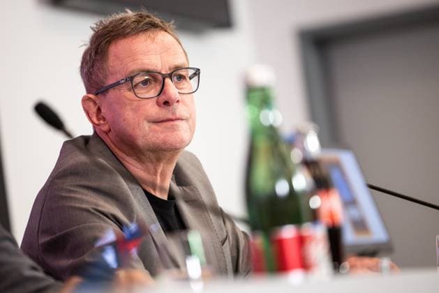 SOCCER - OEFB, PK, squad nomination VIENNA,AUSTRIA,04.NOV.25 - SOCCER - OEFB, Oesterreichischer Fussball-Bund, FIFA European Qualifiers 2026, preview, press conference, PK, Pressekonferenz squad nomination. Image shows head coach Ralf Rangnick (AUT).  GEPAxpictures xArminxRauthner