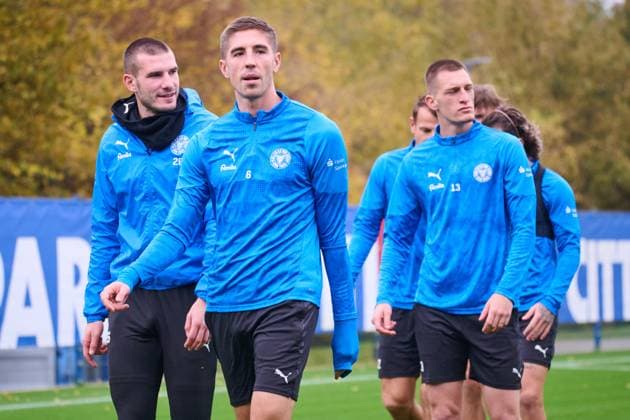 04.11.2025, Fußball, Herren, 2.BL, Saison 2025 2026, Training Holstein Kiel Marko Ivezic Kiel, Projensdorf Projensdorf, Trainigsplatz, Rase Schleswig-Holstein Deutschland
