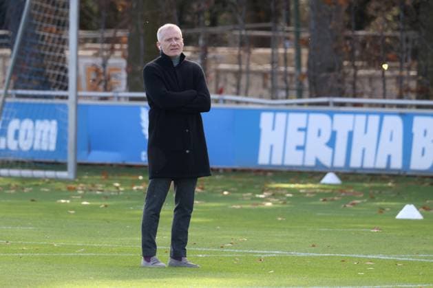 2.FBL, Hertha BSC Training, 04.11.2025, Hertha BSC Training, Sportforum, im Bild Dr. Peter Goerlich - Geschaeftsfuehrung