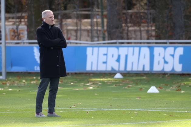 2.FBL, Hertha BSC Training, 04.11.2025, Hertha BSC Training, Sportforum, im Bild Dr. Peter Goerlich - Geschaeftsfuehrung